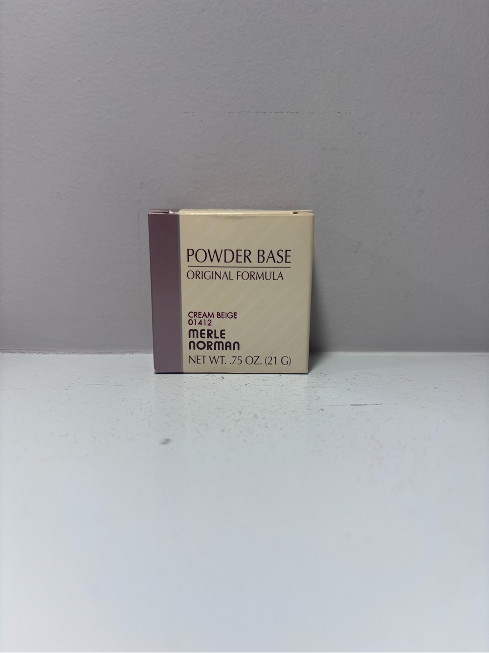 Merle Norman Powder Base Cream Beige New in Box 01412